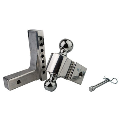 FASTWAY TRAILER PRODUCTS FLASH E SERIES 6" ADJUSTABLE PIN STYLE BALL MOUNT