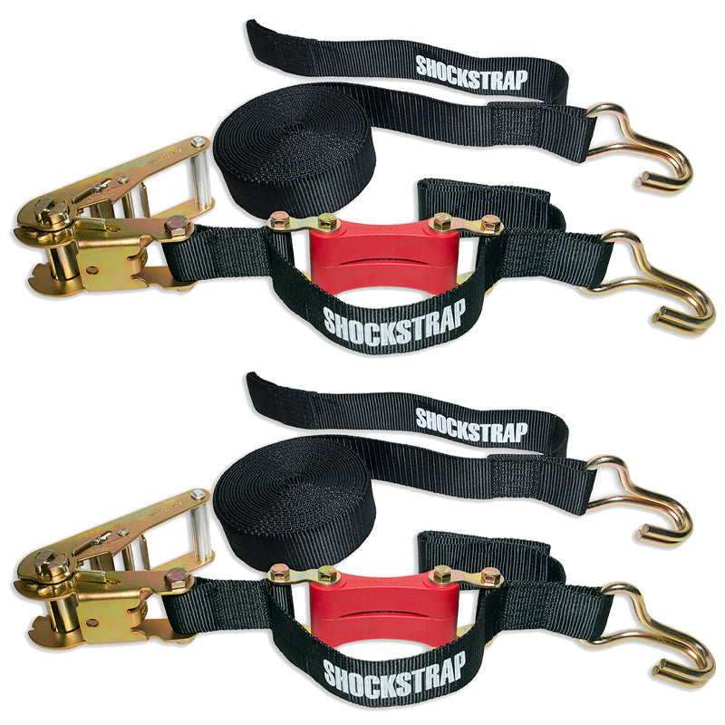 18ft x 2in Ratchet Strap w Wire Hooks, Commercial Grade - BIHLERFLEX- Premium Tie-Down Products