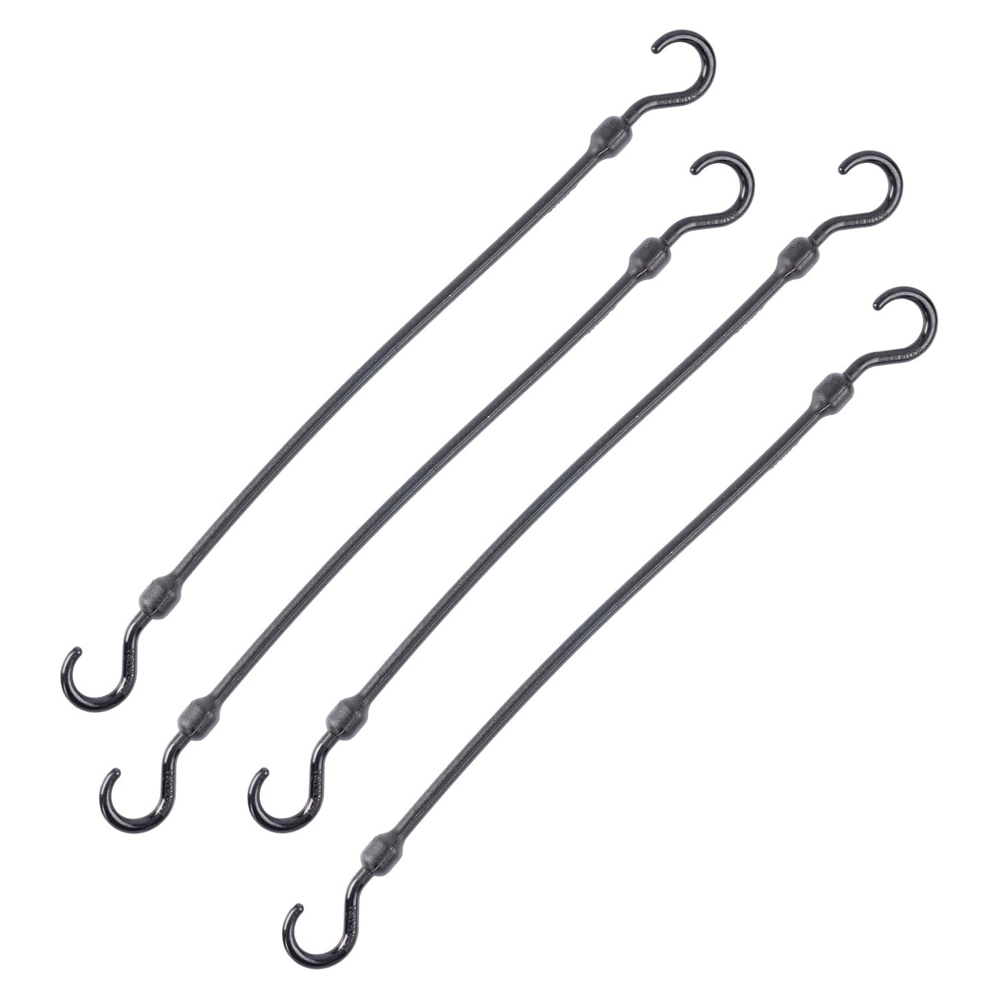 18" Easy Stretch Bungee Cord 4 Pack - BIHLERFLEX- Premium Tie-Down Products