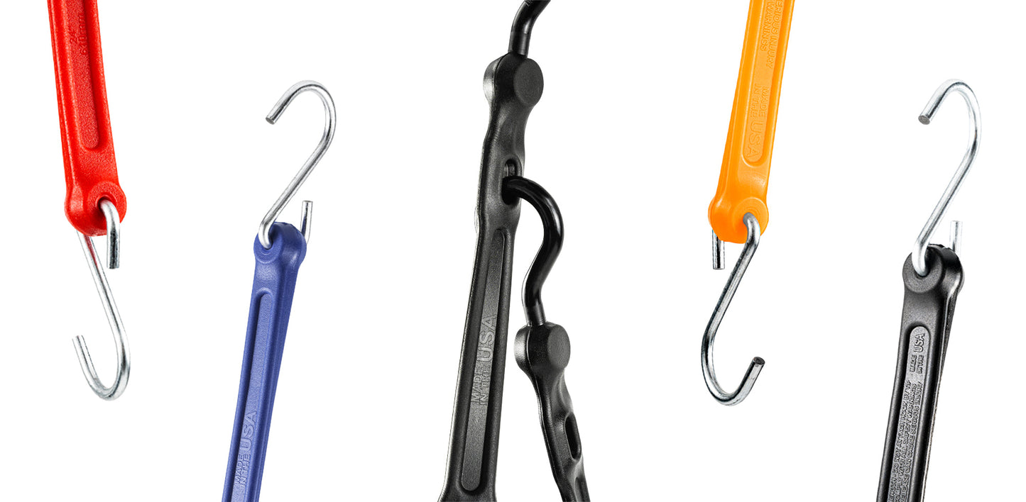 10pc Variety Pack - Standard Duty Straps + Adjust-A-Straps - BIHLERFLEX- Premium Tie-Down Products