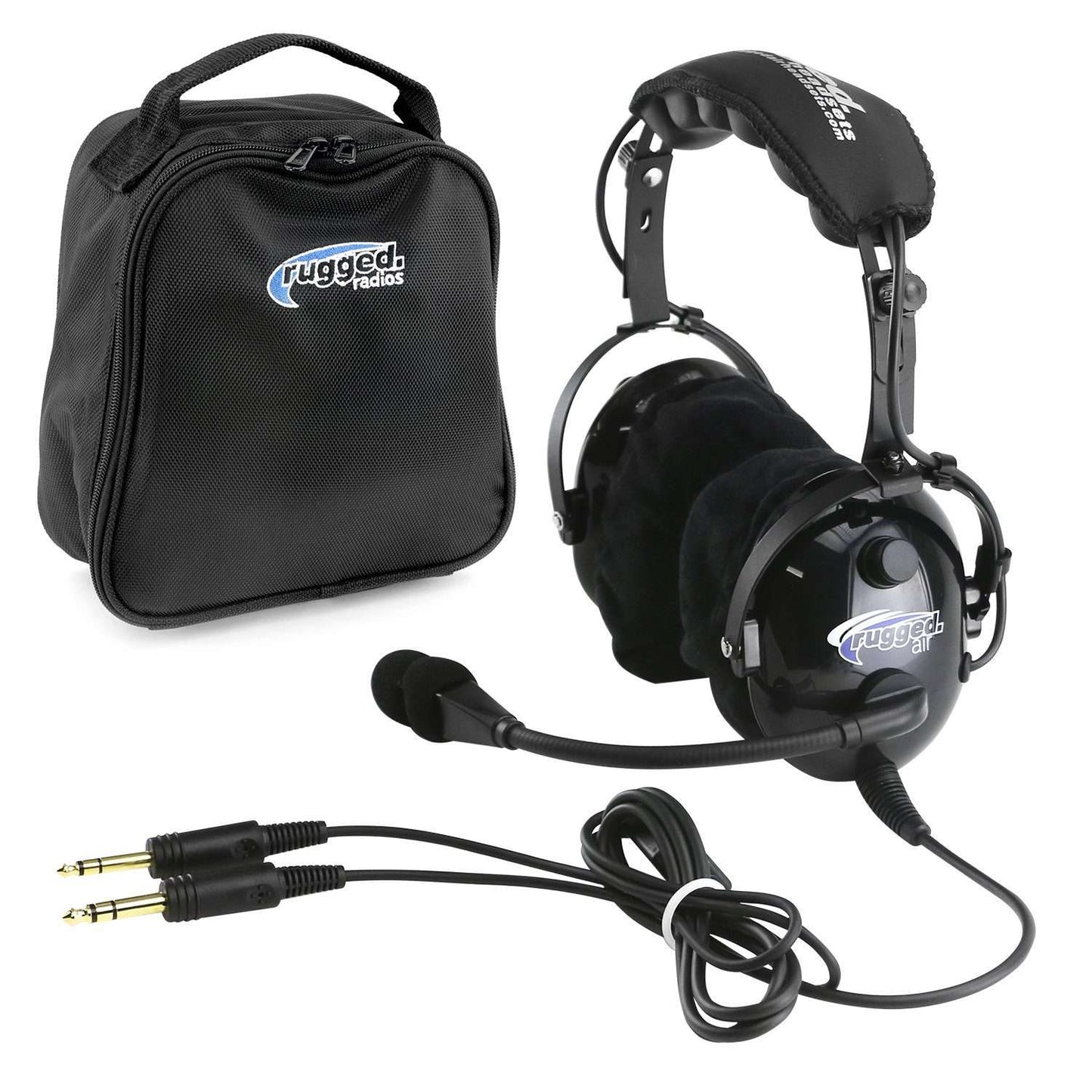 RUGGED AIR RA900 GENERAL AVIATION PILOT HEADSET