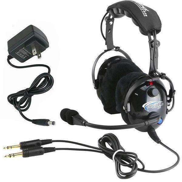 RUGGED AIR RW-RA900 WIRELESS BLUETOOTH GENERAL AVIATION PILOT HEADSET