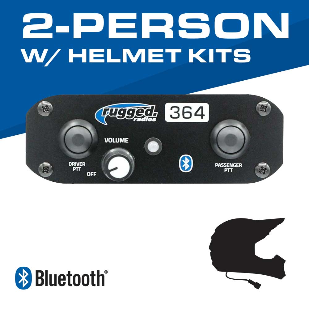 364 AFFORDABLE INTERCOM BUNDLE WITH HELMET KITS