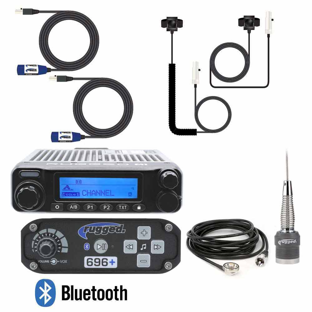 RRP696 2 PERSON BLUETOOTH INTERCOM BUILDER KIT WITH DIGITAL RADIO