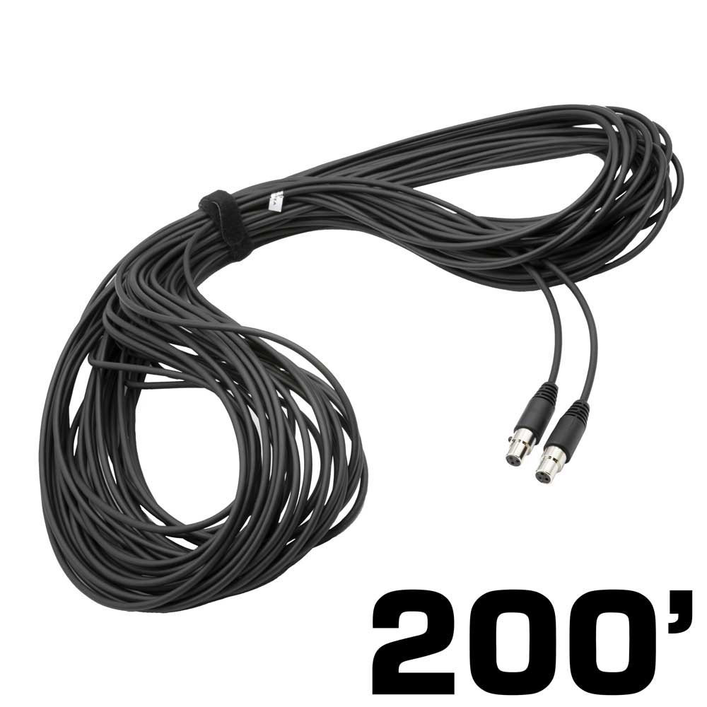 200 FT 3-PIN TO 3-PIN STRAIGHT CORD FOR H85 LINKABLE HEADSETS