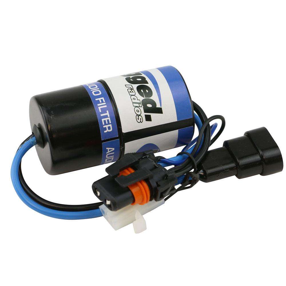 AUDIO FILTER FOR RM25R-WP AND M1 RADIO & INTERCOM