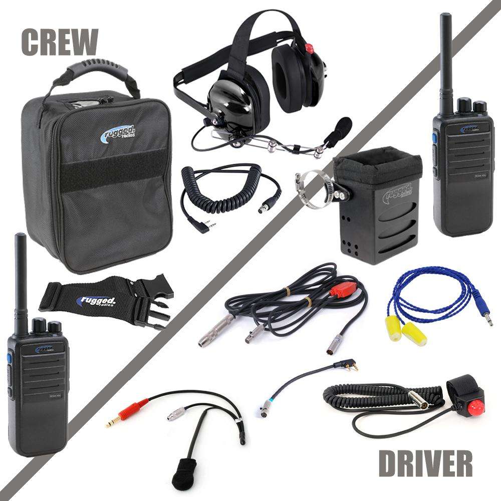 NASCAR RACING SYSTEM WITH RDH DIGITAL HANDHELD RADIOS (UHF)