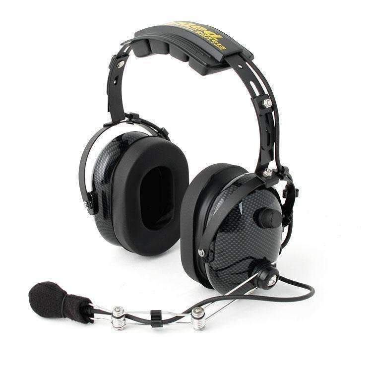 H22 OVER THE HEAD (OTH) HEADSET FOR 2-WAY RADIOS - CARBON FIBER