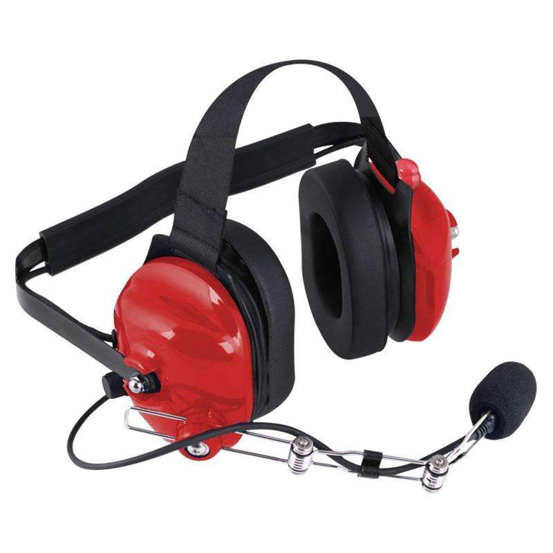 H42 BEHIND THE HEAD (BTH) HEADSET FOR 2-WAY RADIOS (RED)