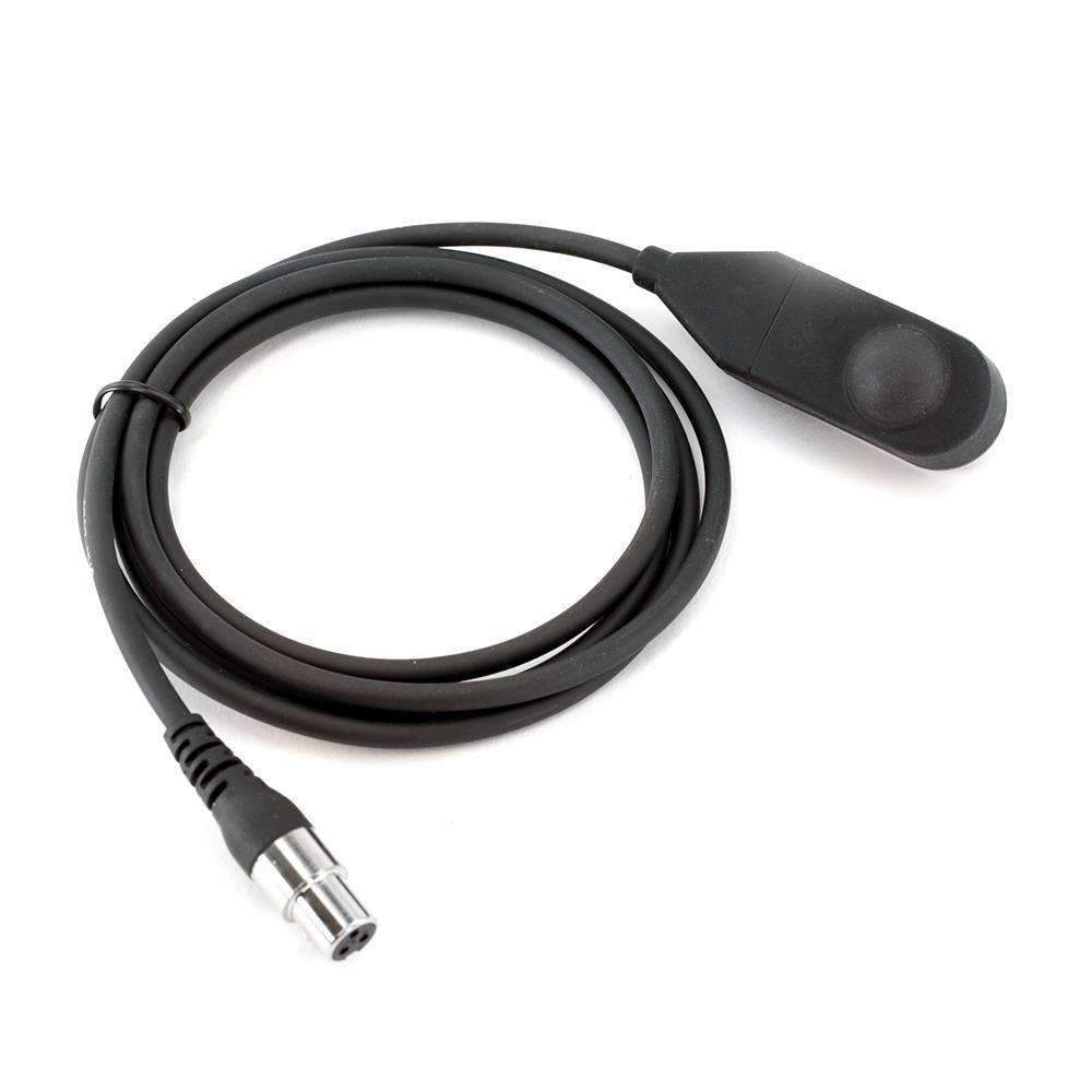 LOW PROFILE WATERPROOF ADHESIVE MOUNT PUSH-TO-TALK (PTT)