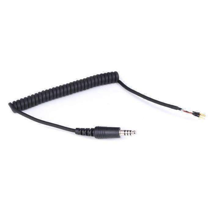 REPLACEMENT HELMET KIT COIL CORD WITH IMSA, OFF ROAD, AND PELTOR PLUG