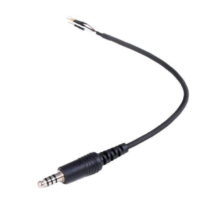 REPLACEMENT HELMET KIT STRAIGHT CORD WITH IMSA, OFF ROAD, AND PELTOR PLUG