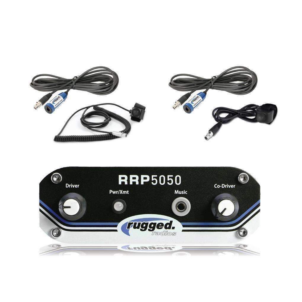 RRP5050 2 PERSON RACE INTERCOM KIT (HELMET KITS & HEADSETS NOT INCLUDED)