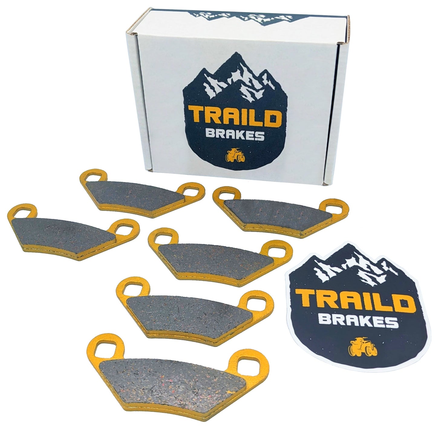 Polaris Sportsman 850/570/550/450 2009-2023  Ceramic Brake Pad Set