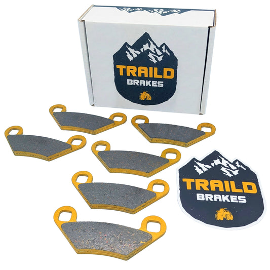 Polaris Sportsman 850/570/550/450 2009-2023  Ceramic Brake Pad Set