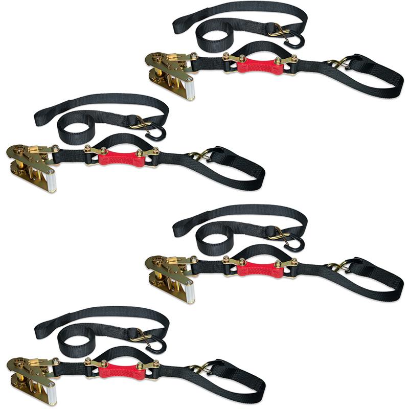 7ft x 1.5in Ratchet Strap Commercial Grade - BIHLERFLEX- Premium Tie-Down Products