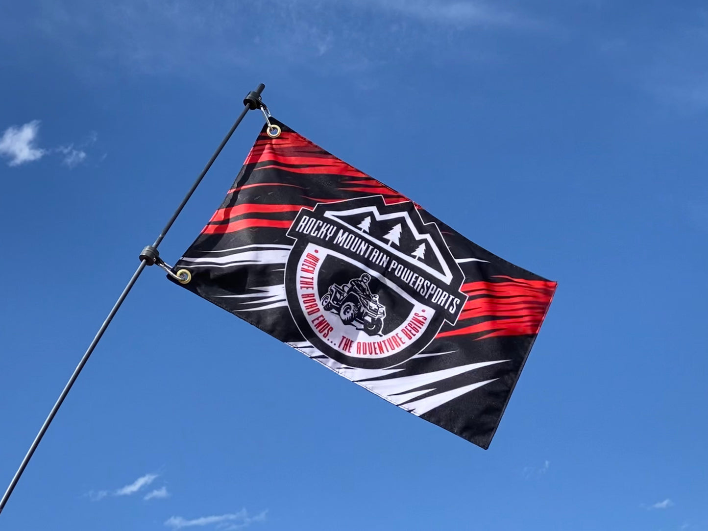 Rocky Mountain PowerSports Custom Flag