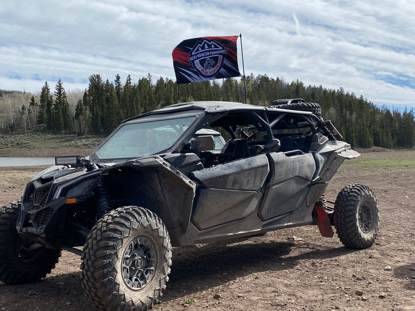 Rocky Mountain PowerSports Custom Flag