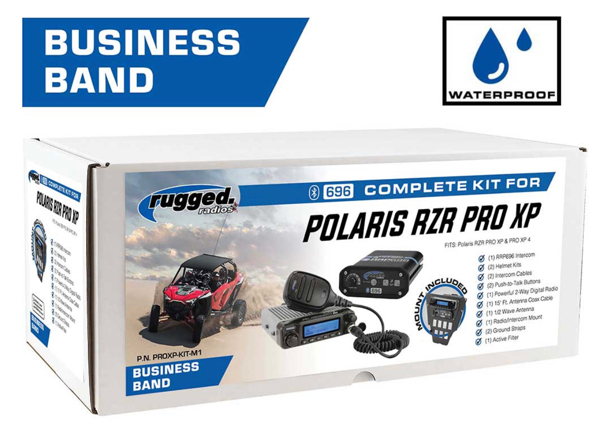 Polaris RZR PRO XP, RZR Turbo R, and RZR PRO R Complete UTV Communication Kit