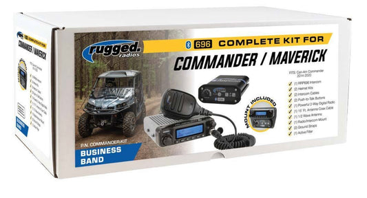 Can-Am Commander Complete UTV Communication Kit with Dash Mount