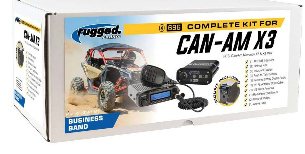 Can-Am X3 Complete UTV Kit with Dash Mount