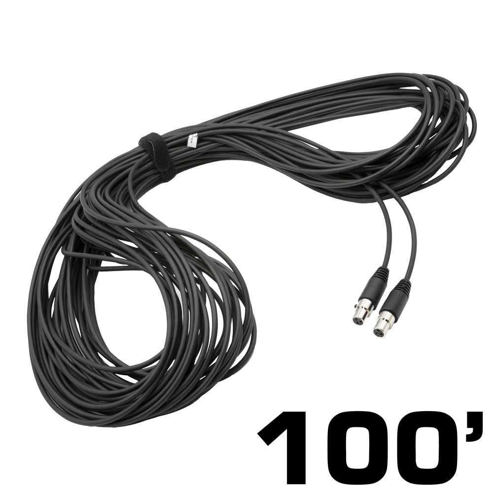 100 FT 3-PIN TO 3-PIN STRAIGHT CORD FOR H85 LINKABLE HEADSETS