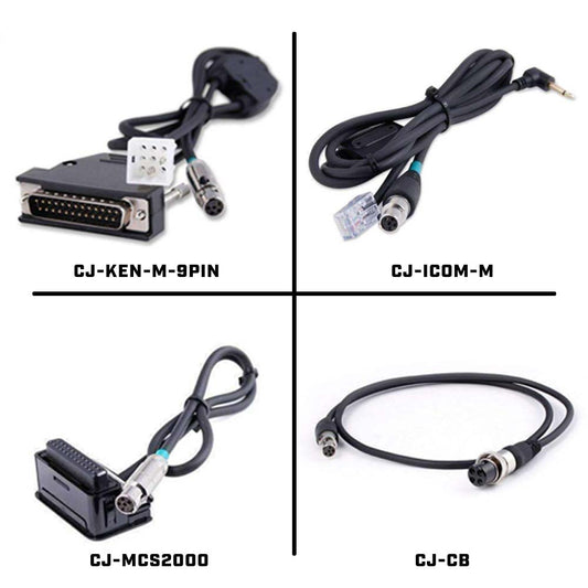 KENWOOD 9-PIN MOBILE RADIO JUMPER CABLE