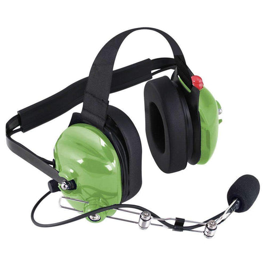 H42 BEHIND THE HEAD (BTH) HEADSET FOR 2-WAY RADIOS (GREEN)
