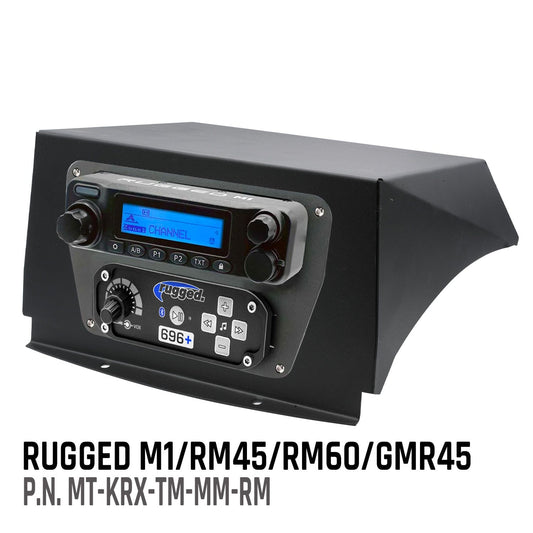 KAWASAKI KRX MULTI MOUNT (TOP MOUNT) KIT FOR RUGGED RDM-DB RADIO AND INTERCOM